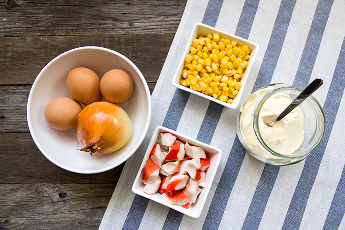 crab salad ingredients